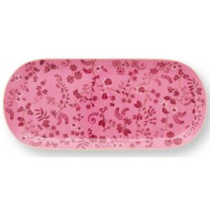 PiP Studio Jolie Torteira Flowers Rosa 33.3x15.5cm - Image 1