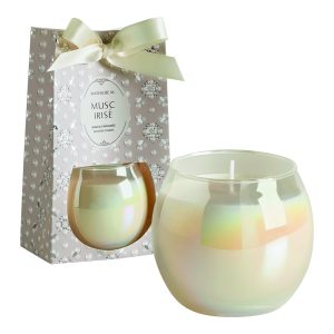 Vela Perfumada Fête Nacrée 170 g - Musc Irisé - Image 1