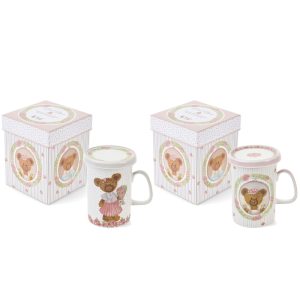 Caneca c/ Tampa e Infusor de Chá Sweet Bear - Image 1